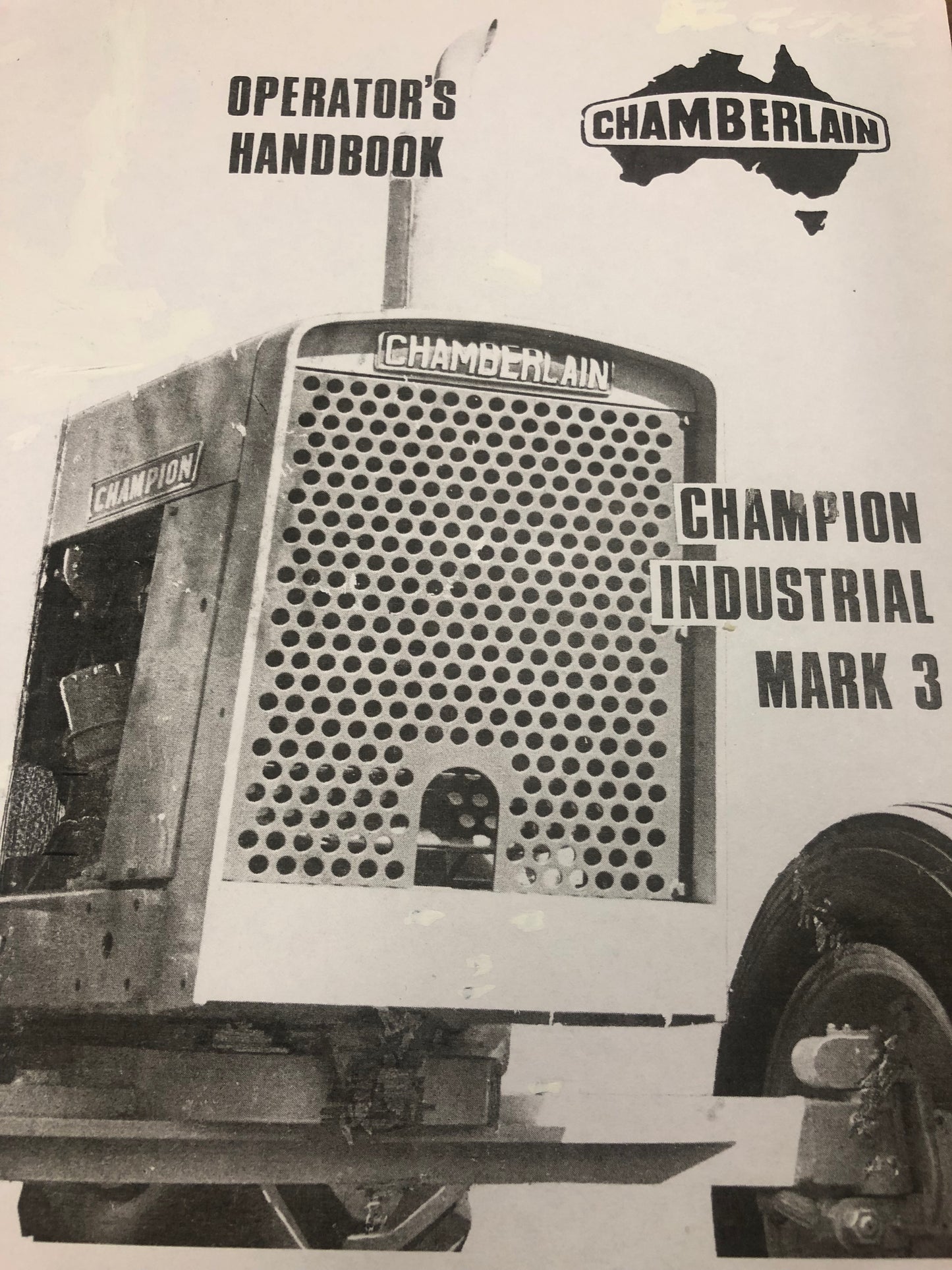 Chamberlain Champion Industrial Mark 3 (Manual)