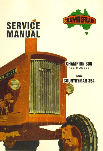 Chamberlain Champion 306 & Countryman 354 - Service Manual (Manual)