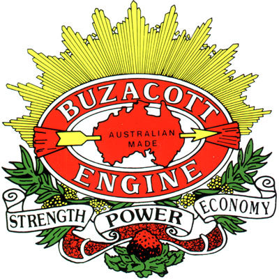 Buzacott 4" (Decal)