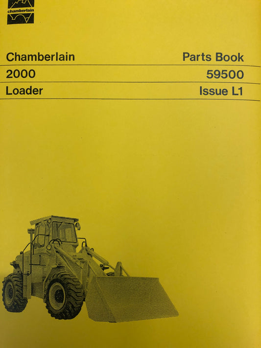 Chamberlain 2000 Loader   Parts Book