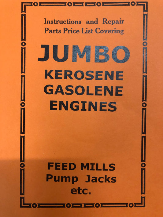Jumbo Kerosene Gasoline Engines (Manual)