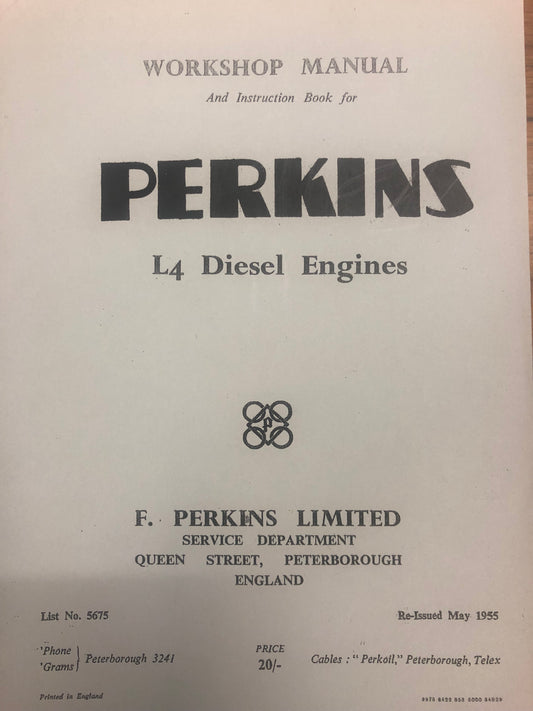Perkins L4 Diesel (Manual)