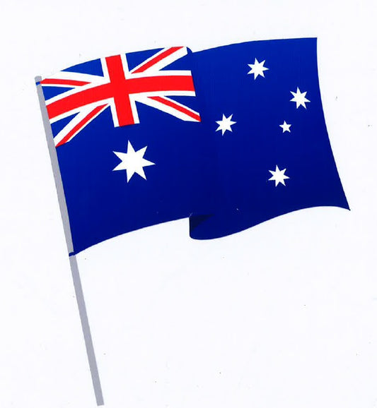 Australian Flag 5.5" x 4.5 (Decal)