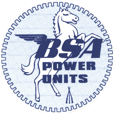 BSA Power Units - Blue (Decal)