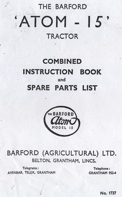 Barford Atom Model 15 (Manual)
