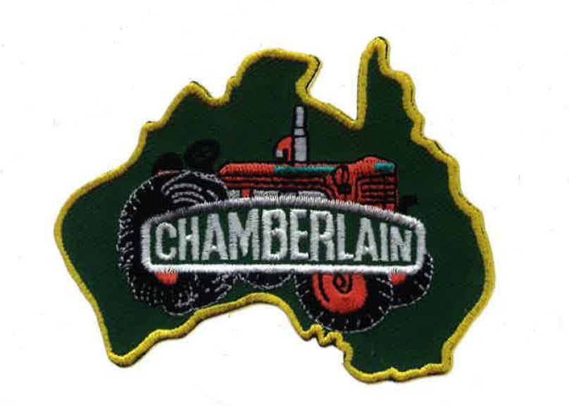 Chamberlain on Map Australia (Iron on Patch)