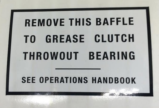 Chamberlain Baffle (Decal)