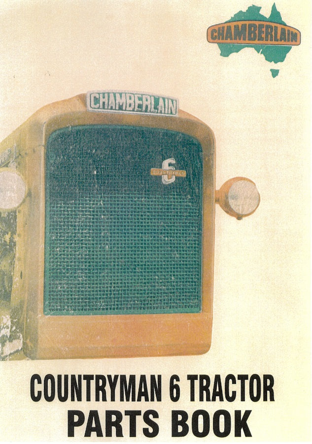 Chamberlain Countryman 6 Tractor - Parts Book (Manual)