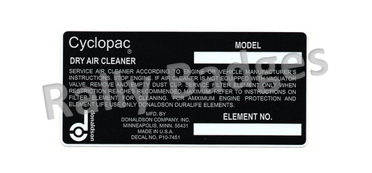 Chamberlain Air Cleaner - (Decal)