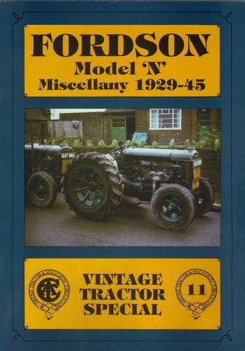 Fordson Model N Miscellany 1929-45 (Book)