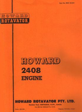 Howard 2408 Engine (Manual)