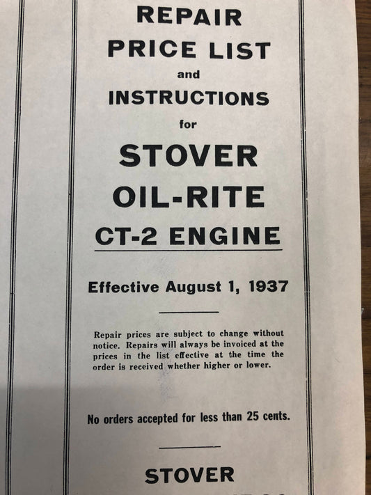 Economy/ Stover 1.5 - 2hp