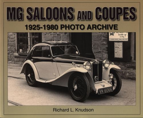MG Saloons and Coupes (Book)