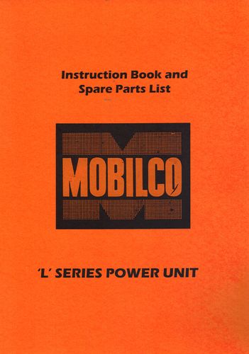 Howard/Mobilco L Series Power Unit (Manual)