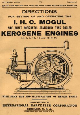 IHC Mogul 4, 6, 8, 10, 12 & 15 HP Kero (Manual)