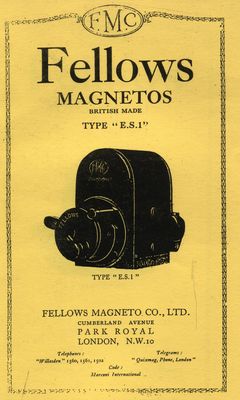 Fellows  British Magnetos ES1 (Manual)