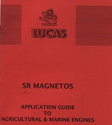 Lucas SR Magnetos Application Guide (Manual)