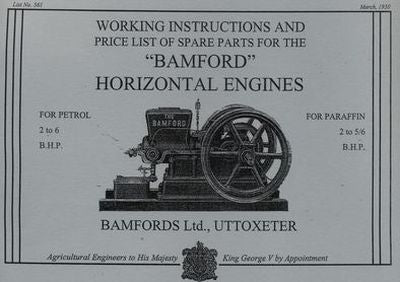 Bamford 2-6HP Horizontal Engines (Manual)