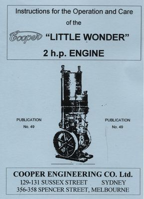 Cooper "Little Wonder" 2HP (Manaul)