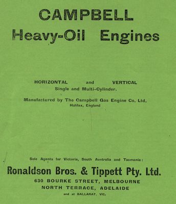 Campbell Heavy Oil Engines (Manual)