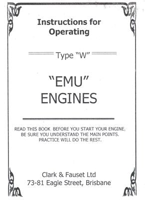 Emu Engines Type W (Hercules-Witte) (Manual)