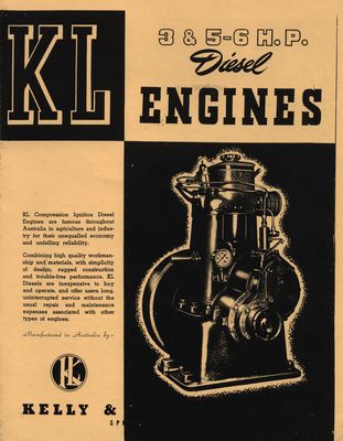 Kelly & Lewis 3 & 5-6 hp Diesel Engines (Manual)