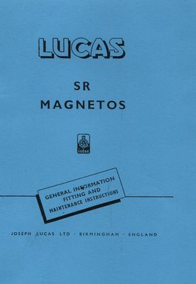 Lucas SR Magnetos (Manual)