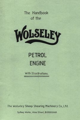 Wolseley "R"  Petrol Engines (Manual)