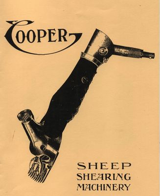 Cooper Sheep Shearing Machinery (Manual)
