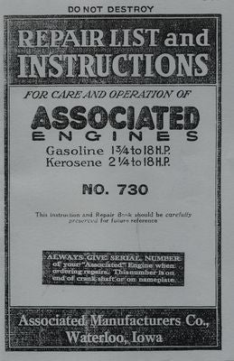 Associated Engines (Iowa) (Manual)