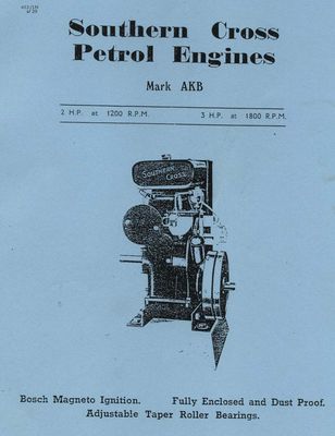 Southern Cross AKB Petrol (Manual)