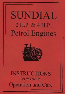Sundial 2HP & 4HP Petrol Engines A & B (Manual)