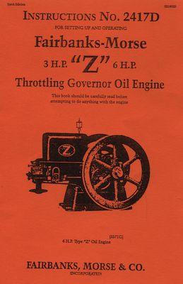 Fairbanks-Morse Z 3 & 6HP No. 2417D (Manual)
