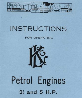Kelly & Lewis 3.5 & 5HP Petrol Engines (Manual)