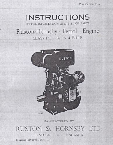 Ruston-Hornsby Class PT (Manual)