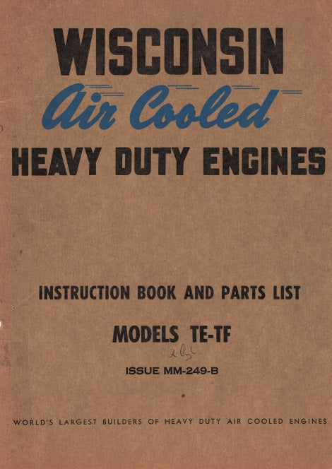 Wisconsin Models TE-TF (Manual)