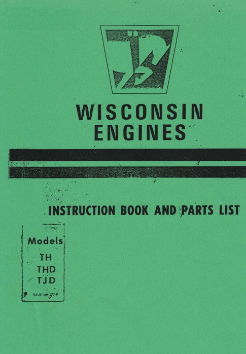 Wisconsin Models TH, THD, TJD (Manual)