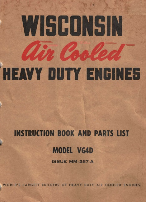 Wisconsin Model VG4D (Manual)
