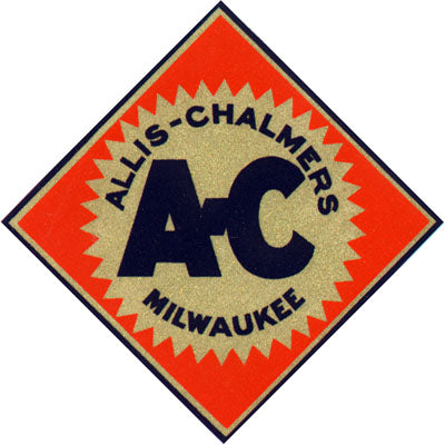 Allis-Chalmers (Orange Diamond) (Decal)