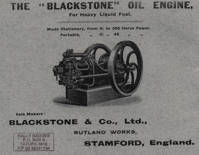Blackstone Oil Engine 9.5 to 300 HP (Manual)