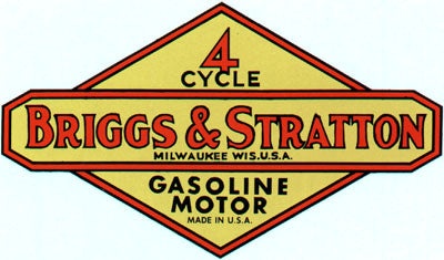 Briggs and Stratton (Decal) [1-3]