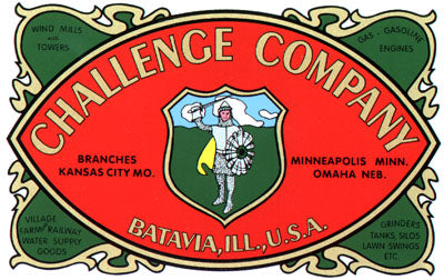 Challenge Company 5.5" x 3" (Decal)