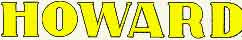 Howard 11.5" x 2" (Decal)