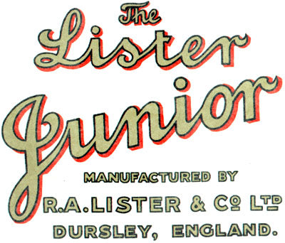 Lister Junior  (Decal)