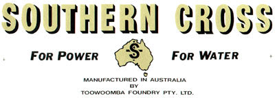 Southern Cross For Power For Water 9.5" x 3" (Decal)