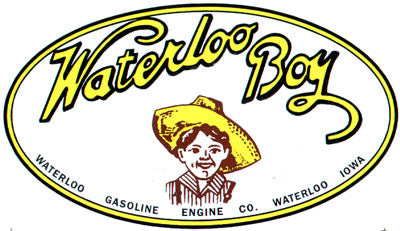 Waterloo Boy (Oval) 5" x 2.75" (Decal)
