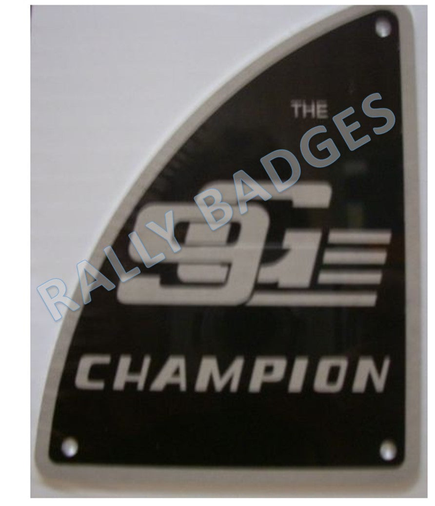 Champion 9G (Teardrop) (Nameplate)